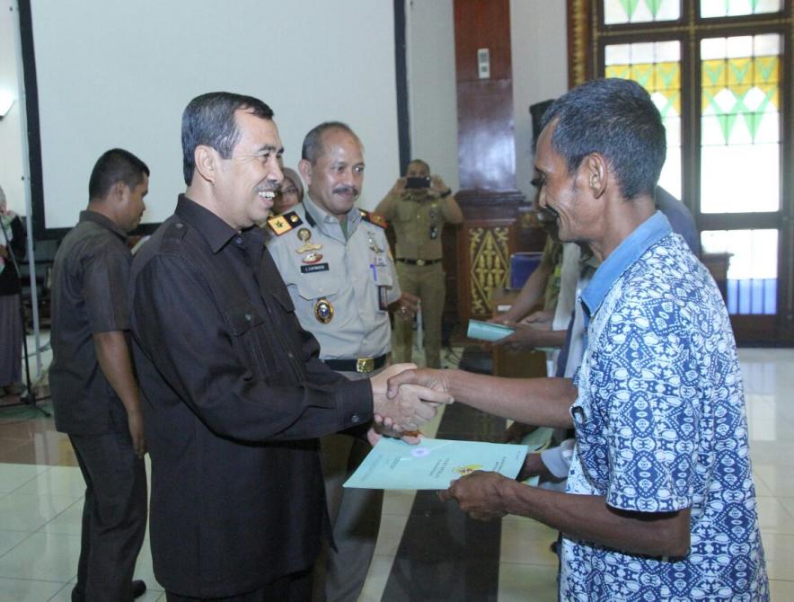 Wow ! Pajak Penghasilan Tanah di Kabupaten Siak Tahun 2016 Capai  Rp 1,4 Miliar | Sosial, 